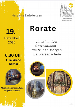 Rorate - Filialkirche Kathal