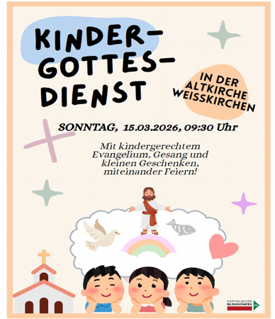 Kindergottesdienst - Pfarre Weißkirchen