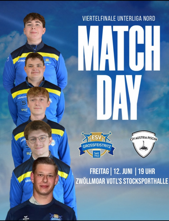 Viertelfinale Unterliga Nord MATCH DAY - ESV Großfeistritz vs. ESV Austria Pischk