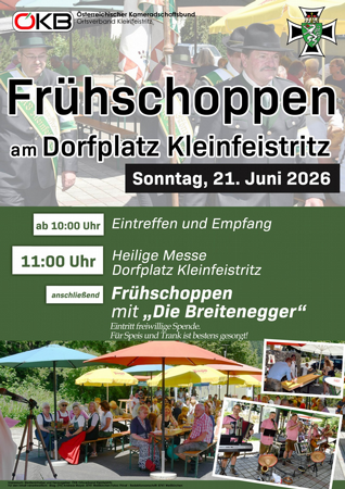 Frühschoppen - ÖKB Kleinfeistritz