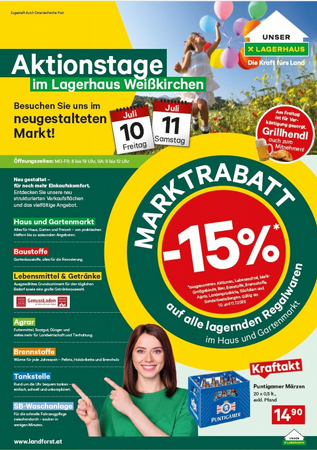 Aktionstage im Lagerhaus Weißkirchen