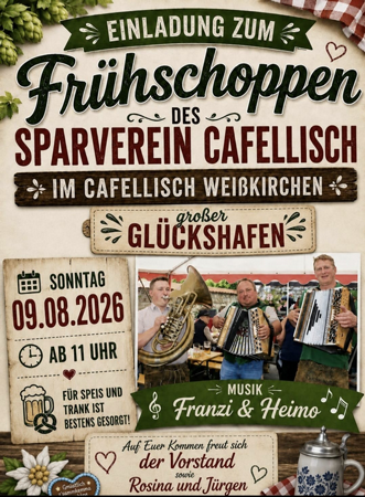 Frühschoppen - Sparverein Cafellisch
