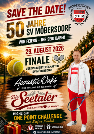 SAVE THE DATE! 50 Jahre SV Möbersdorf
