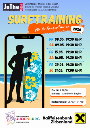 Judenburger Theater - Surftraining für Anfänger*innen